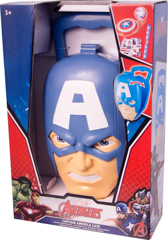 Cover for Captain America · Valigetta Con Frisbee, Braccialetto Slap E Stickers (MERCH)