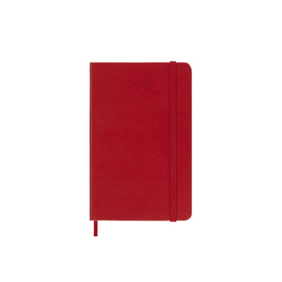 Cover for Moleskine 2026 12 Month Daily Pocket Hardcover Diary (Buch) (2025)