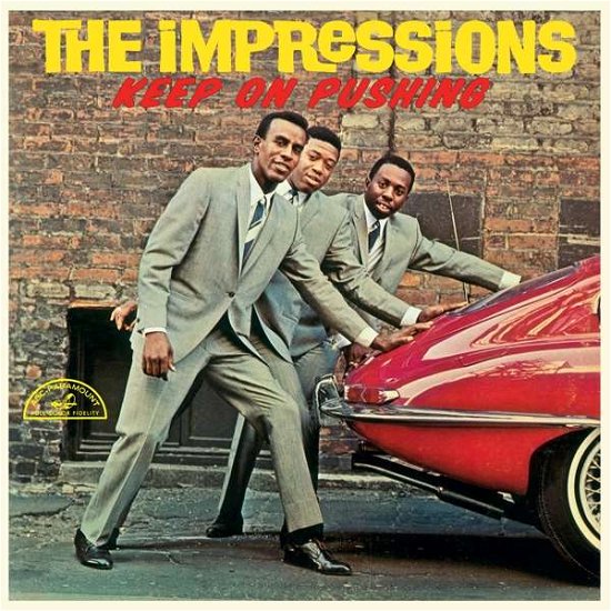Cover for Impressions · Keep On Pushing (LP) [High quality, Limited edition] (2022)