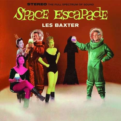 Cover for Les Baxter · Space Escapade / Caribbean Moonlight (CD) (2018)