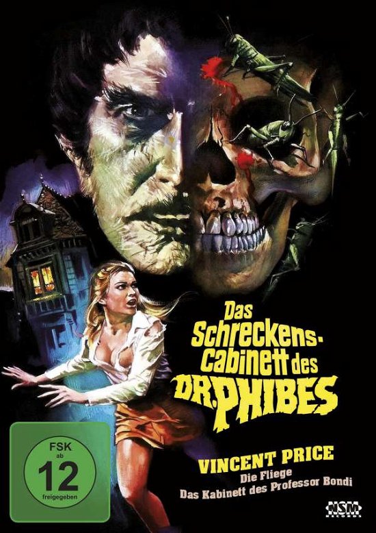 Cover for Vincent Price · Das Schreckenskabinett Des Dr. Phibes (DVD) (2018)