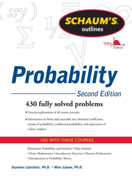 Cover for Seymour Lipschutz · Schaum's Outline of Probability, Second Edition (Paperback Book) (2011)