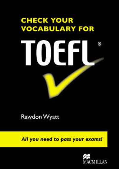 Cover for Rawdon Wyatt · Check your Vocab for TOEFL (Paperback Book) (2008)