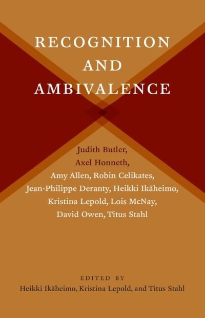 Cover for Ikäheimo · Recognition and Ambivalence - New Directions in Critical Theory (Paperback Book) (2021)