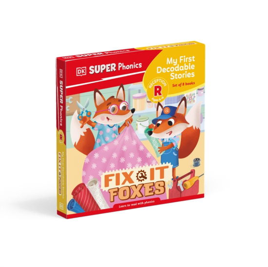 DK Super Phonics My First Decodable Stories Fix-It Foxes - Dk - Outro - Dorling Kindersley Ltd - 9780241712610 - 7 de novembro de 2024