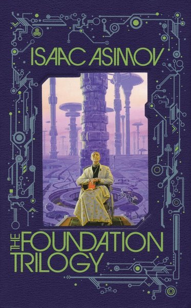 Cover for Isaac Asimov · The Foundation Trilogy (Indbundet Bog) (2020)