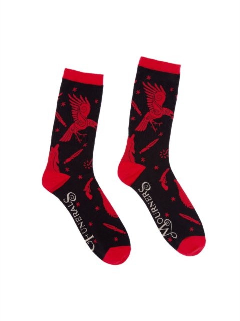Cover for Out of Print · Six of Crows: No Mourners, No Funerals Socks - Large (N/A) (2019)