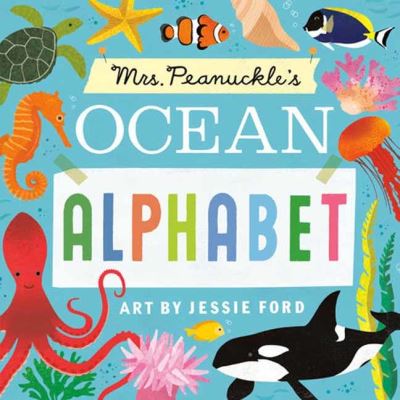 Cover for Peanuckle Mrs · Mrs. Peanuckle's Ocean Alphabet (Board book) (2023)