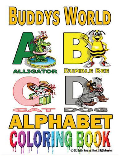 Cover for Gregory D. Armstrong · Buddys Alphabet Coloring Book (Paperback Book) (2013)