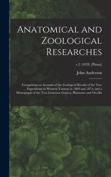 Cover for John 1833-1900 Anderson · Anatomical and Zoological Researches (Hardcover Book) (2021)