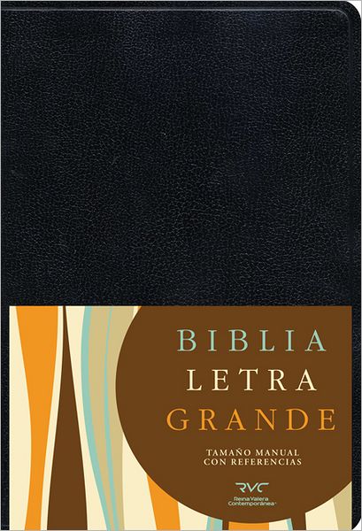 Cover for Broadman &amp; Holman Publishers · Biblia Letra Grande-rvc (Leather Book) [Black Imitation] (2012)