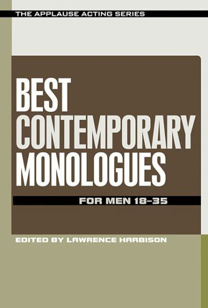 Cover for Lawrence Harbison · Best Contemporary Monologues for Men 18-35 - Applause Acting Series (Paperback Book) (2014)