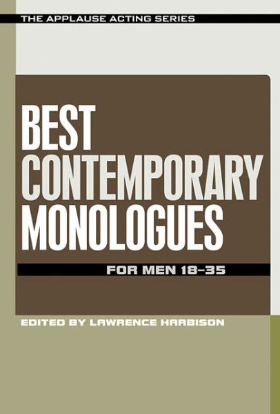 Cover for Lawrence Harbison · Best Contemporary Monologues for Men 18-35 - Applause Acting Series (Paperback Book) (2014)