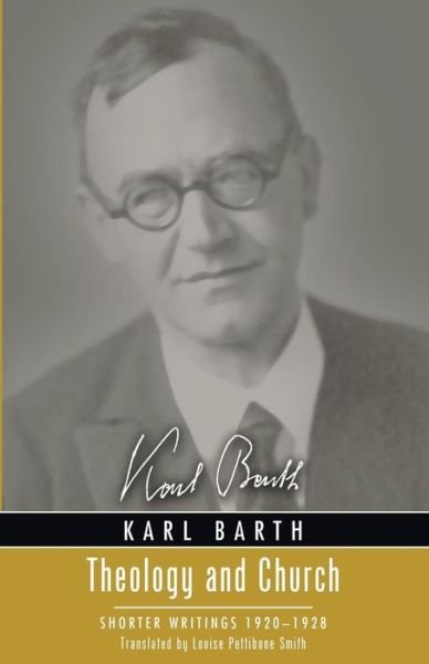 Cover for Karl Barth · Theology and Church (Pocketbok) (2015)