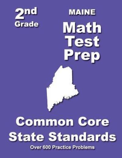 Cover for Teachers' Treasures · Maine 2nd Grade Math Test Prep (Paperback Book) (2014)