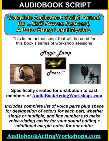 AudioBook Script for AudiobookActingWorkshops.com - Gene Grossman - Libros - Createspace Independent Publishing Platf - 9781530031610 - 12 de febrero de 2016