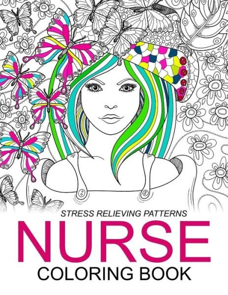 Cover for Adult Coloring Book · Nurse Coloring Books (Pocketbok) (2017)