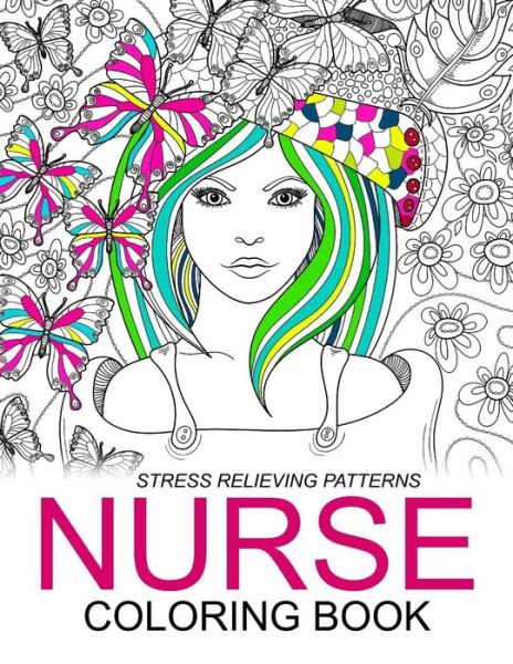 Cover for Adult Coloring Book · Nurse Coloring Books (Paperback Book) (2017)