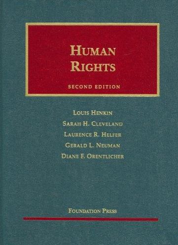 Cover for Louis Henkin · Human Rights - University Casebook Series (Hardcover Book) [2 Revised edition] (2009)