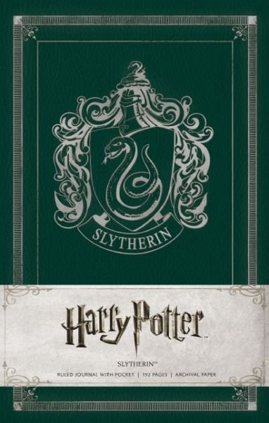 Cover for . Warner Bros. Consumer Products Inc. · Harry Potter Slytherin Hardcover Ruled Journal - Harry Potter (Hardcover Book) (2015)