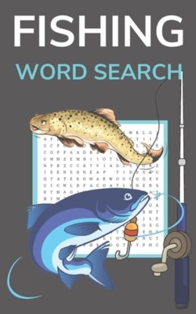 Cover for Fishing Frenzy Media · Fishing Word Search (Paperback Book) (2019)