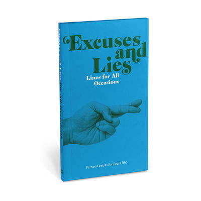 Cover for Knock Knock · Knock Knock Excuses &amp; Lies Lines for All Occasions: Paperback Edition - Lines for All Occasions (Paperback Book) (2020)