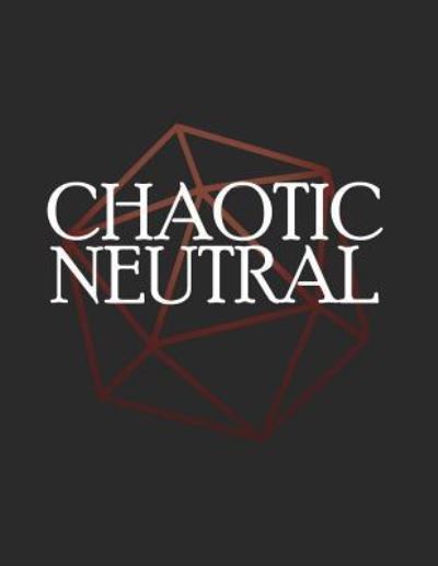 Cover for Puddingpie Notebooks · Chaotic Neutral (Paperback Book) (2018)