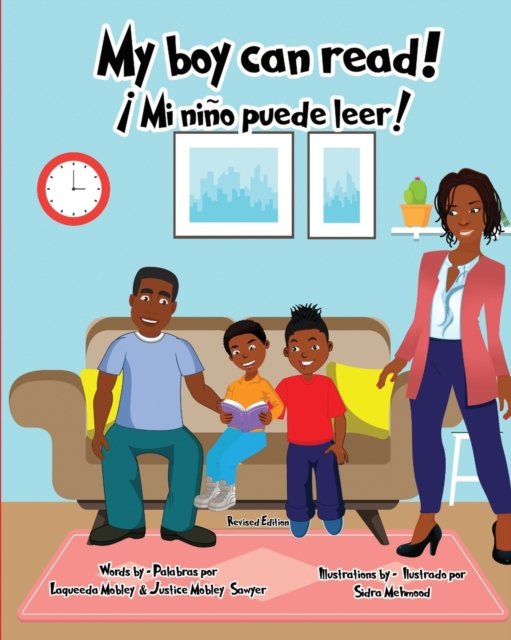 My boy can read!: !Mi nino puede leer! - Adventures of Asad & Zo - Laqueeda Mobley - Books - Jus Zo Kreative Works - 9781735032610 - July 4, 2020