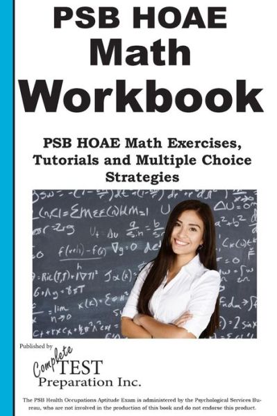 Cover for Complete Test Preparation Inc · PSB HOAE Math Workbook (Paperback Book) (2016)