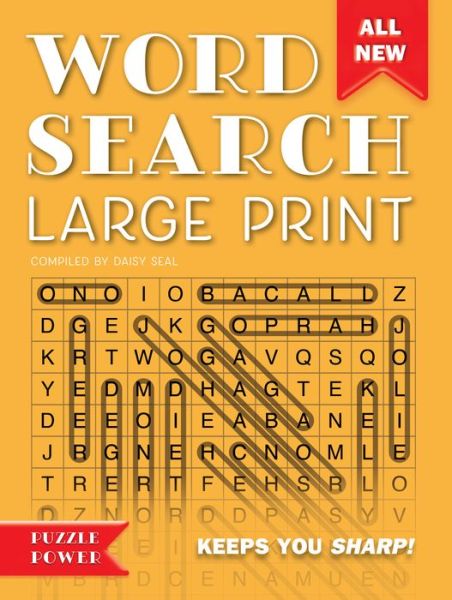 Word Search Large Print (Orange): Word Play Twists and Challenges - Puzzle Power - Daisy Seal - Books - Flame Tree Publishing - 9781786647610 - February 2, 2018