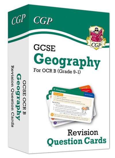 Cover for CGP Books · GCSE Geography OCR B Revision Question Cards - CGP OCR GCSE Geography (Hardcover bog) (2019)