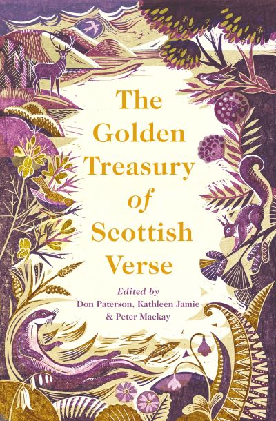 Cover for The Golden Treasury of Scottish Verse (Hardcover Book) [Main edition] (2021)