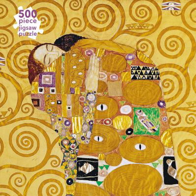 Adult Jigsaw Puzzle Gustav Klimt: Fulfilment (500 pieces): 500-piece Jigsaw Puzzles - 500-piece Jigsaw Puzzles -  - Brætspil - Flame Tree Publishing - 9781839644610 - 18. juni 2021