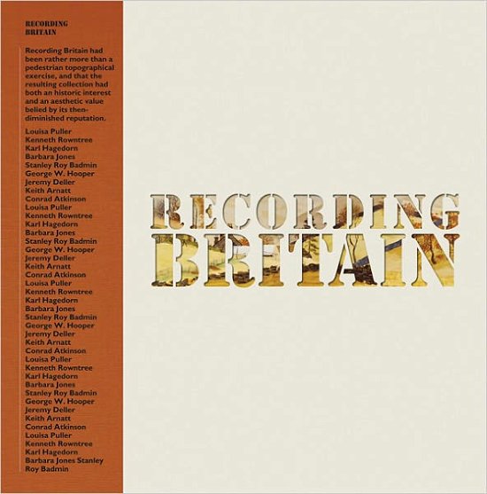 Recording Britain - Gill Saunders - Libros - V & A Publishing - 9781851776610 - 3 de octubre de 2011