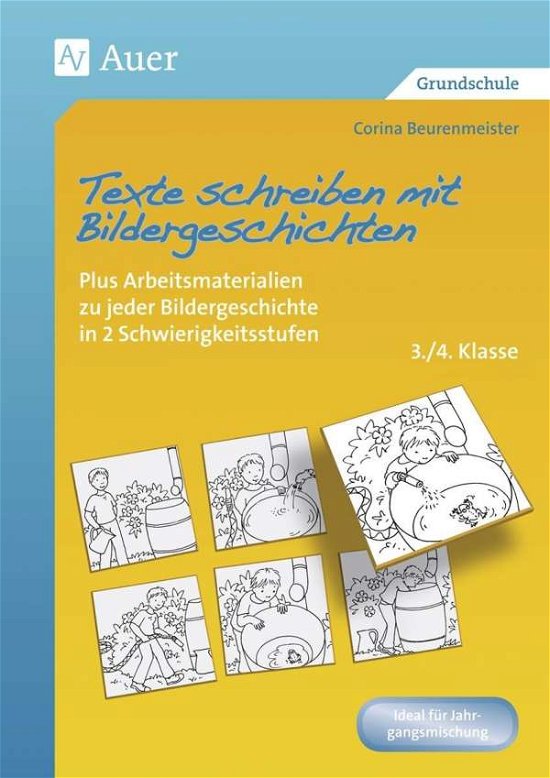 Cover for Corina Beurenmeister · Texte schreiben mit Bildergeschichten 3/4 Klasse (Taschenbuch) (2017)