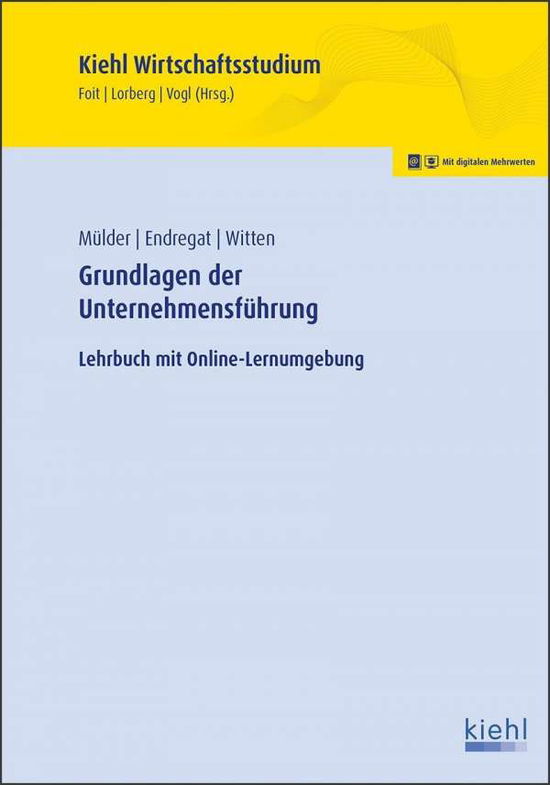 Cover for Mülder · Grundlagen der Unternehmensführu (Bok)