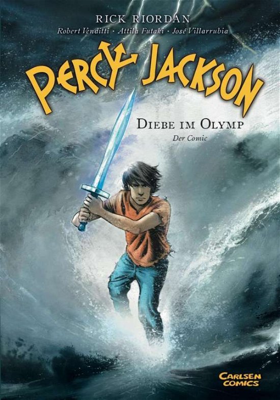 Cover for Riordan · Percy Jackson-Comic.01 Diebe (Bog)