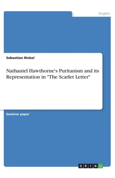 Cover for Nickel · Nathaniel Hawthorne's Puritanism (Book)