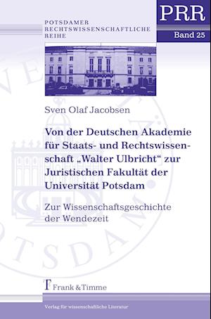 Cover for Jacobsen · Von der Deutschen Akademie für (Book)