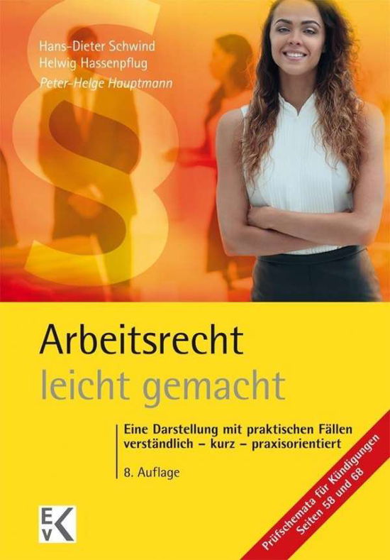 Cover for Hauptmann · Arbeitsrecht - leicht gemacht (Buch) (2018)