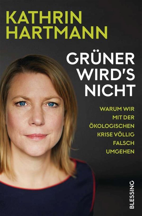 Cover for Hartmann · Grüner wird's nicht (Book)