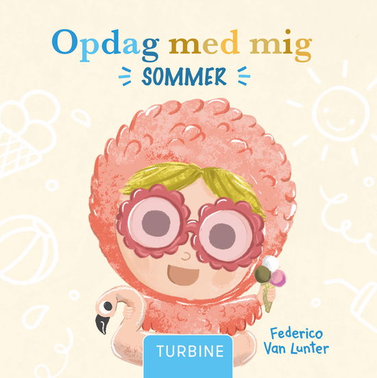 Cover for Federico Van Lunter · Opdag med mig - sommer (Cardboard Book) [1. wydanie] (2024)