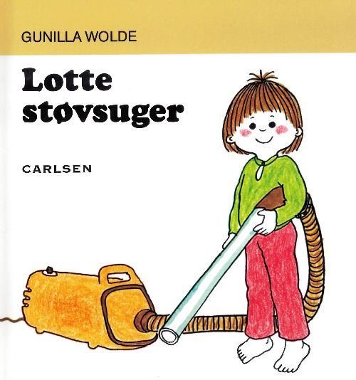 Cover for Gunilla Wolde · Lotte og Totte: Lotte støvsuger (5) (Hardcover Book) [2nd edition] [Papbog] (1991)