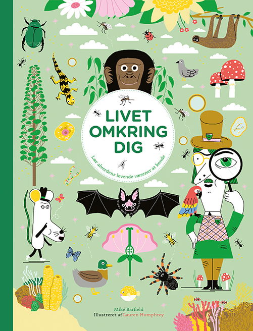 Cover for Mike Barfield · Livet omkring dig (Hardcover Book) [1st edition] (2021)