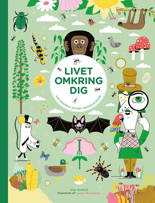 Cover for Mike Barfield · Livet omkring dig (Hardcover Book) [1.º edición] (2021)