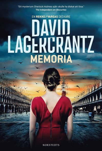 Cover for David Lagercrantz · Memoria (Innbunden bok) (2023)