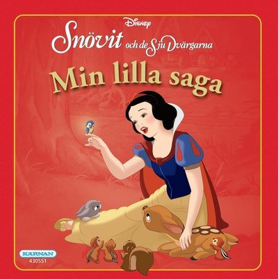 Cover for Disney · Min lilla saga: Snövit och de sju dvärgarna (Bound Book) (2018)