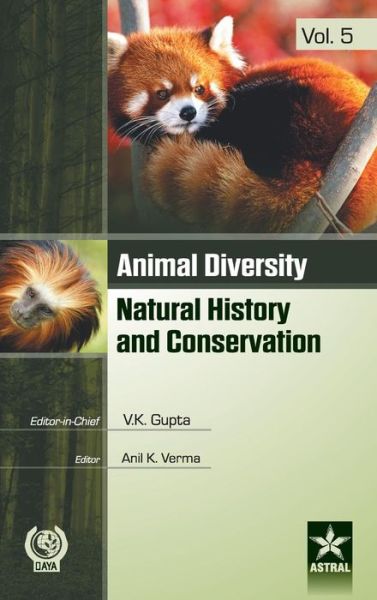 Cover for Kumar, Gupta Vijay &amp; Verma Anil K · Animal Diversity Natural History and Conservation Vol. 5 (Hardcover Book) (2015)