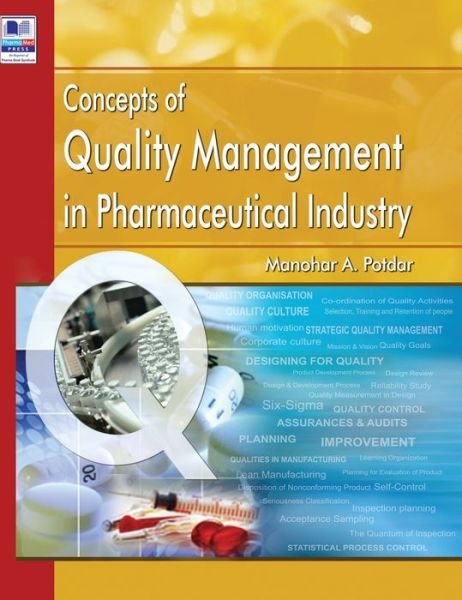 Cover for Manohar a Potdar · Concepts of Quality Management in Pharmaceutical Industry (Hardcover Book) (2017)
