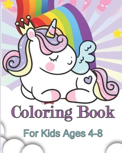 Cover for Petilisa Tilini-Livai · Coloring Book: For kids ages 4-8: 200 coloring pages of fun! (Paperback Book) (2021)